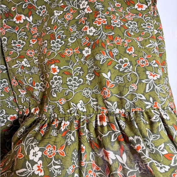 Boho Floral V-Neck Shirt - Picture 6 of 6